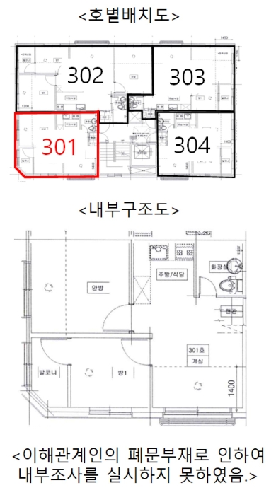 서울남부지방법원2022타경107217 내 부 구 조 도