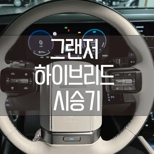그랜저 하이브리드 시승기