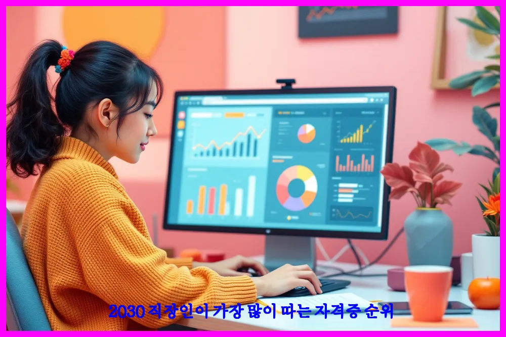 2030 직장인이 가장 많이 따는 자격증 순위