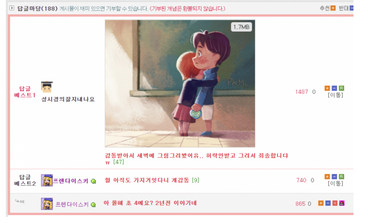 초등학생때 내 짝꿍은 장애가 있었음