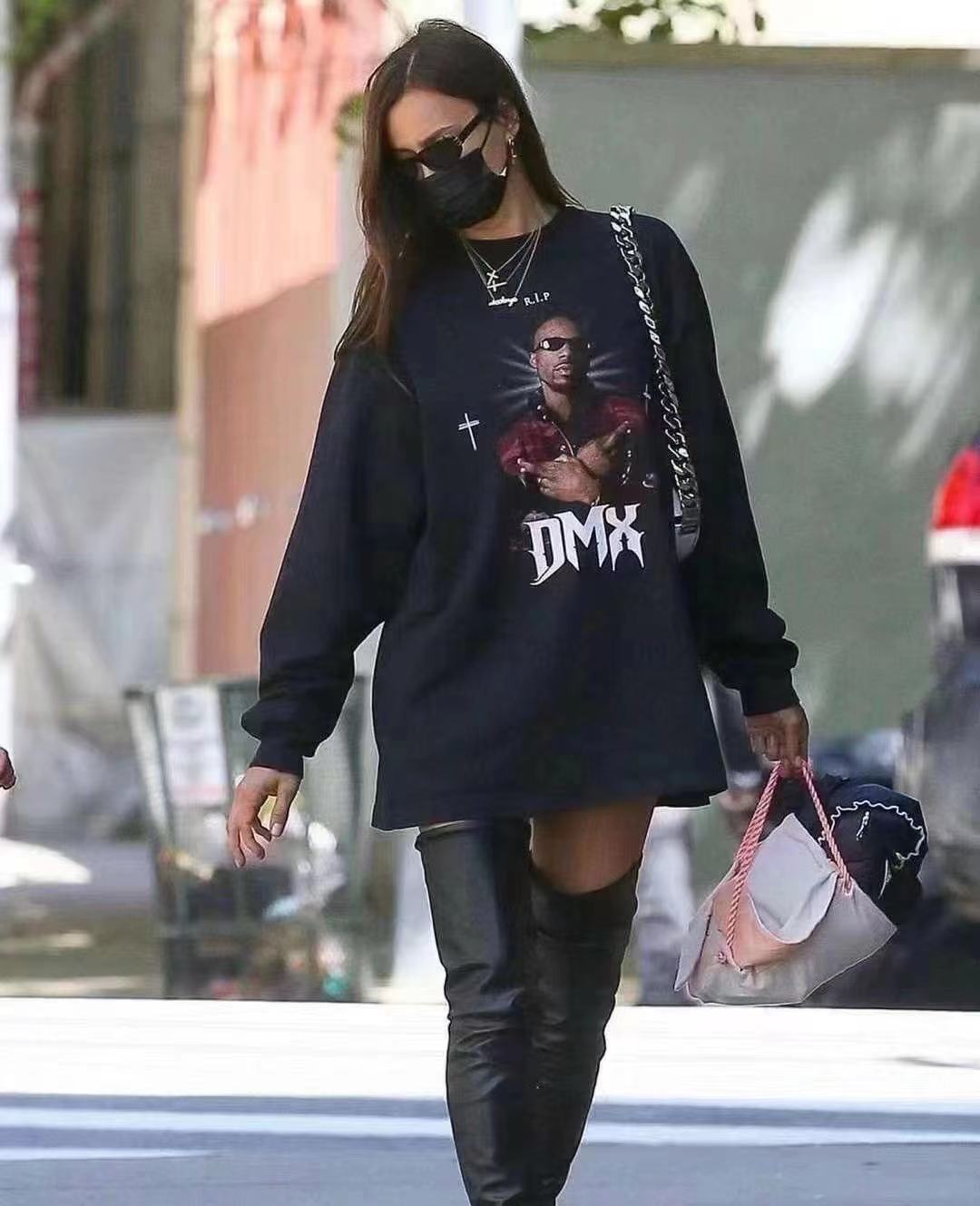  [BALENCIAGA x YEEZY] 발렌시아가 X 이지 DMX 췌리쉬 롱 슬리브 긴팔 티셔츠