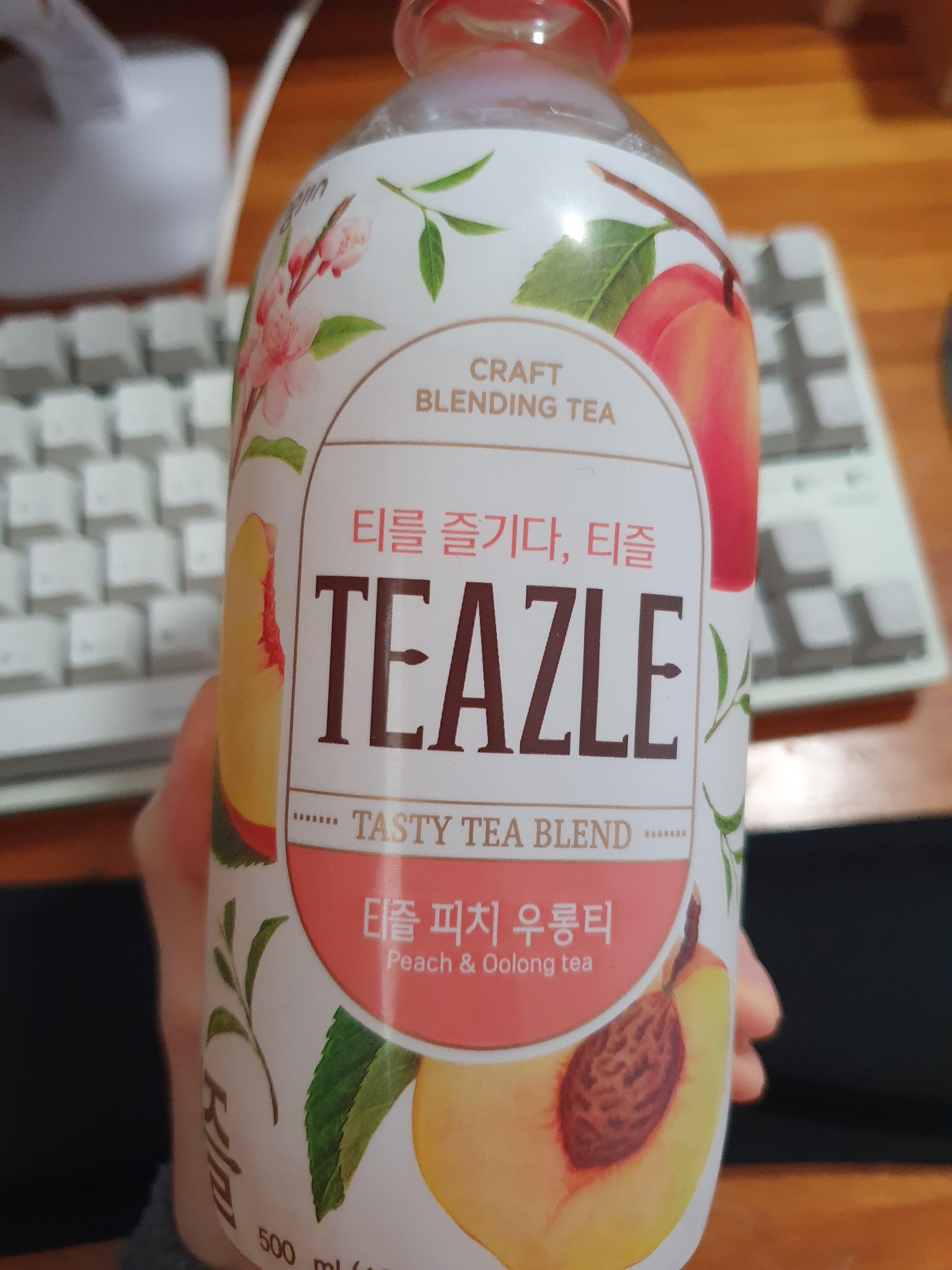  웅진 티즐 피치 우롱차, 향기롭고 가볍게 즐기는 단맛