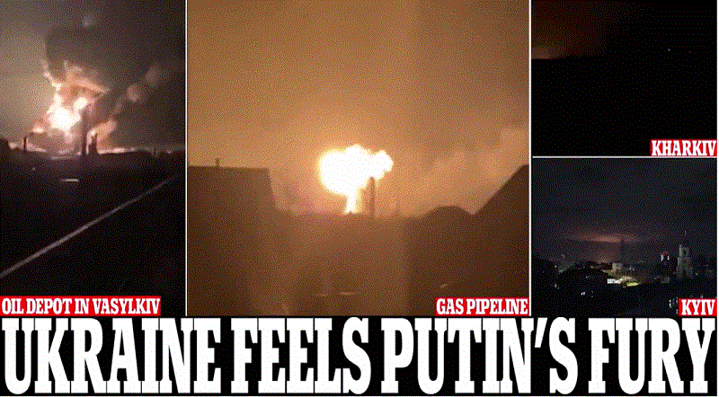  우크라이나, 키예프 외곽 탱크 56대로 체첸 특수부대 공격, 최고위급 장성 사살 VIDEO: Ukraine 'obliterates Chechen special forces column with 56 tanks outside Kyiv and kills...
