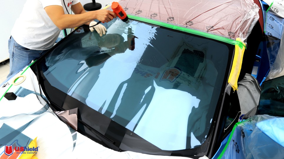 람보르기니 Urakan Evo RWD 스파이더 - Ushield Abys Tinting, PPF 작업 검토 66