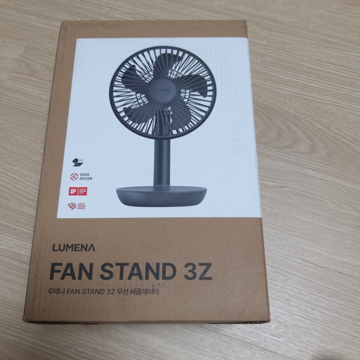  루메나 FAN STAND 3Z 탁상용 무선 선풍기 - [리뷰]