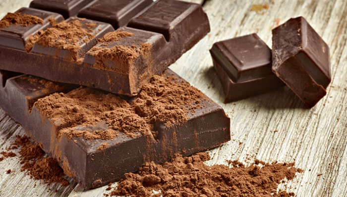 다크 초콜릿 Dark Chocolate (source: nunuchocolates.com/)