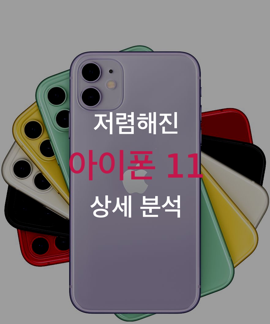  아이폰 11 상세 분석