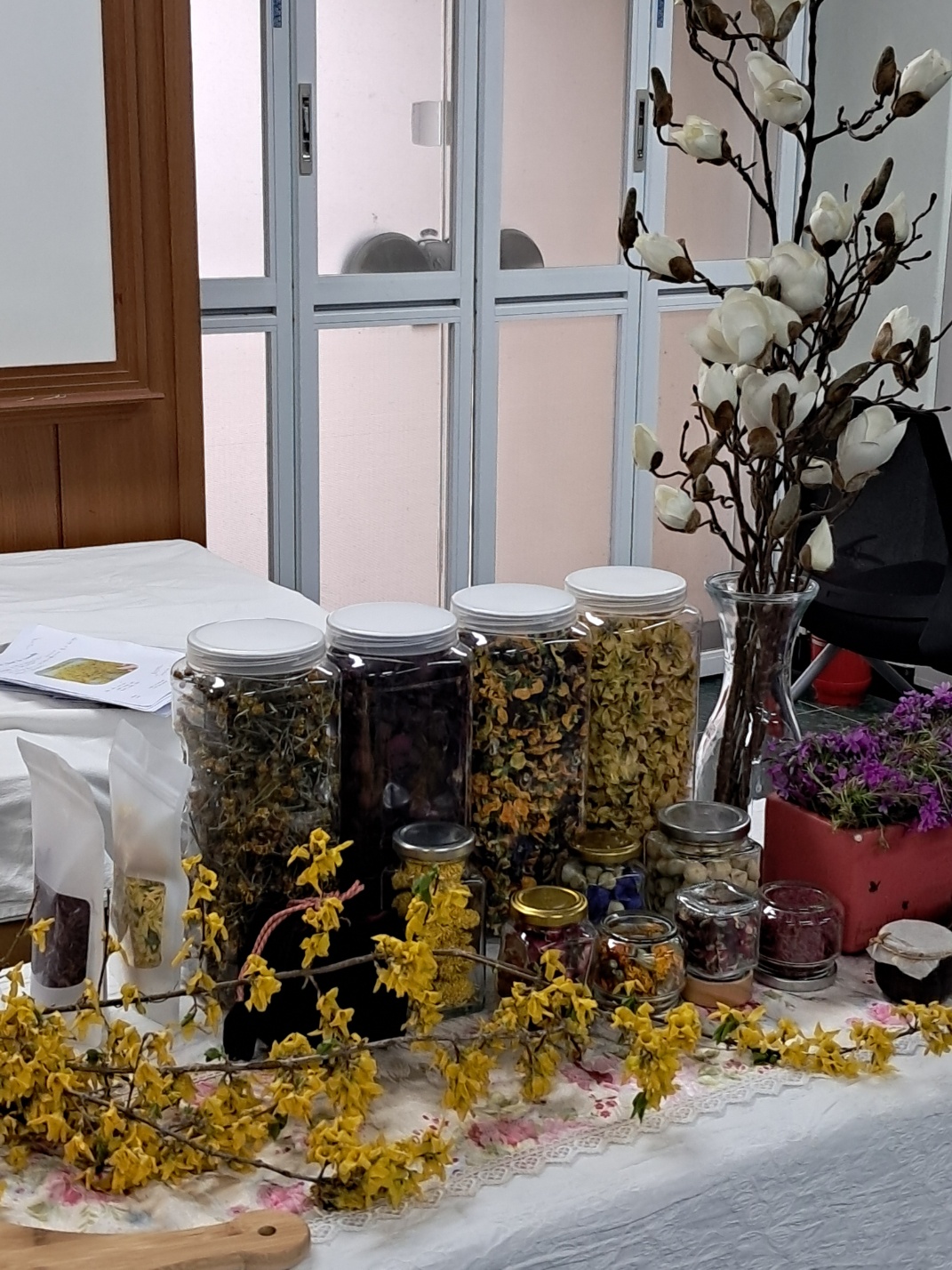 꽃차만들기