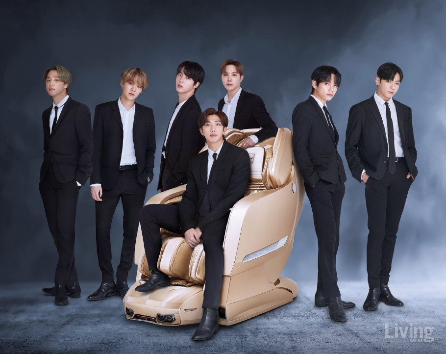  방탄소년단의 바디프랜드 광고 촬영 현장 기록