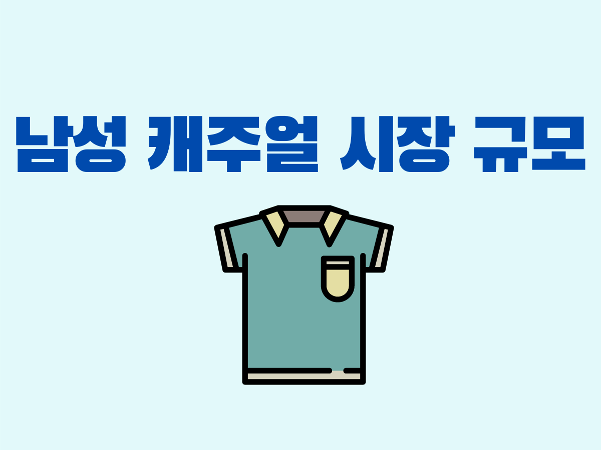  (1) 2020년 상반기(03~08월) 패션시장 규모 - 남성 캐주얼복
