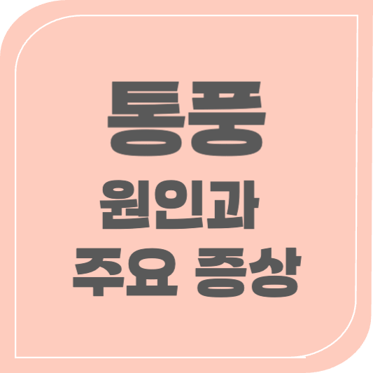 통풍의-원인과-주요-증상