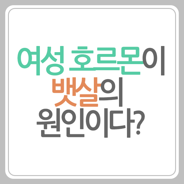 여성 호르몬