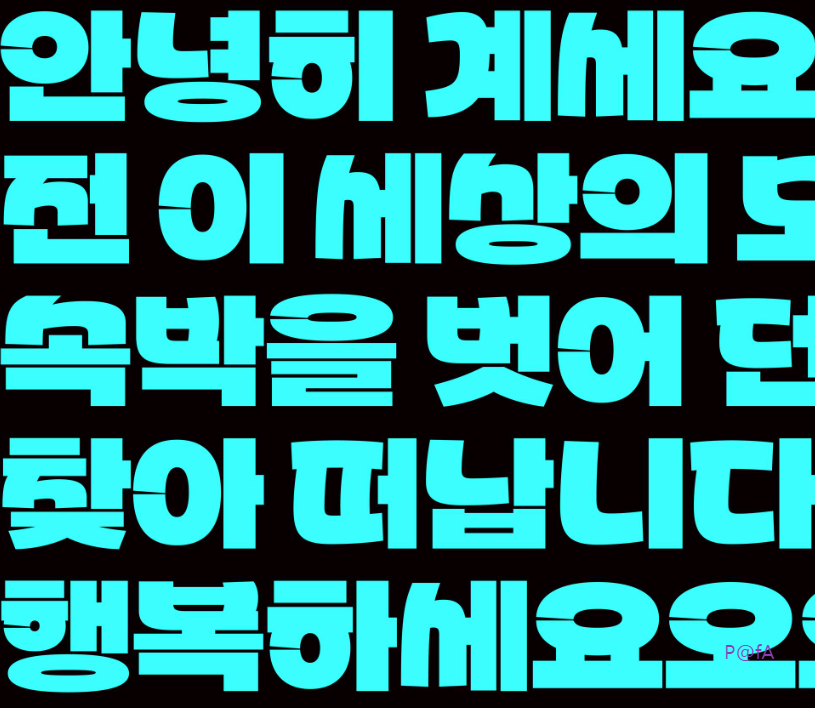 파셜산스 인스타그램