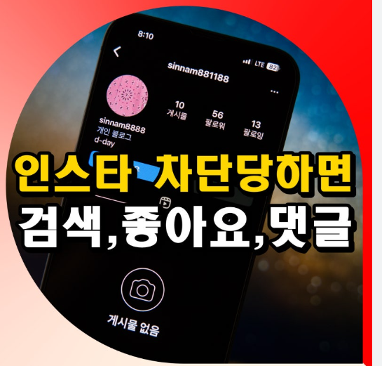 인스타그램 제한