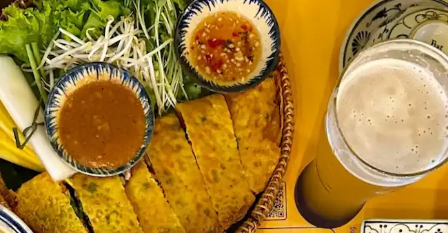 다낭 안토이 반쎄오&amp;맥주 이미지