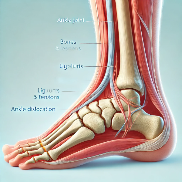발목 탈구 증상과 원인, 관련된 질병 치료 방법