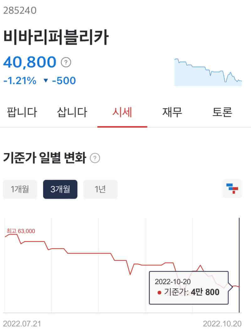 토스-주가