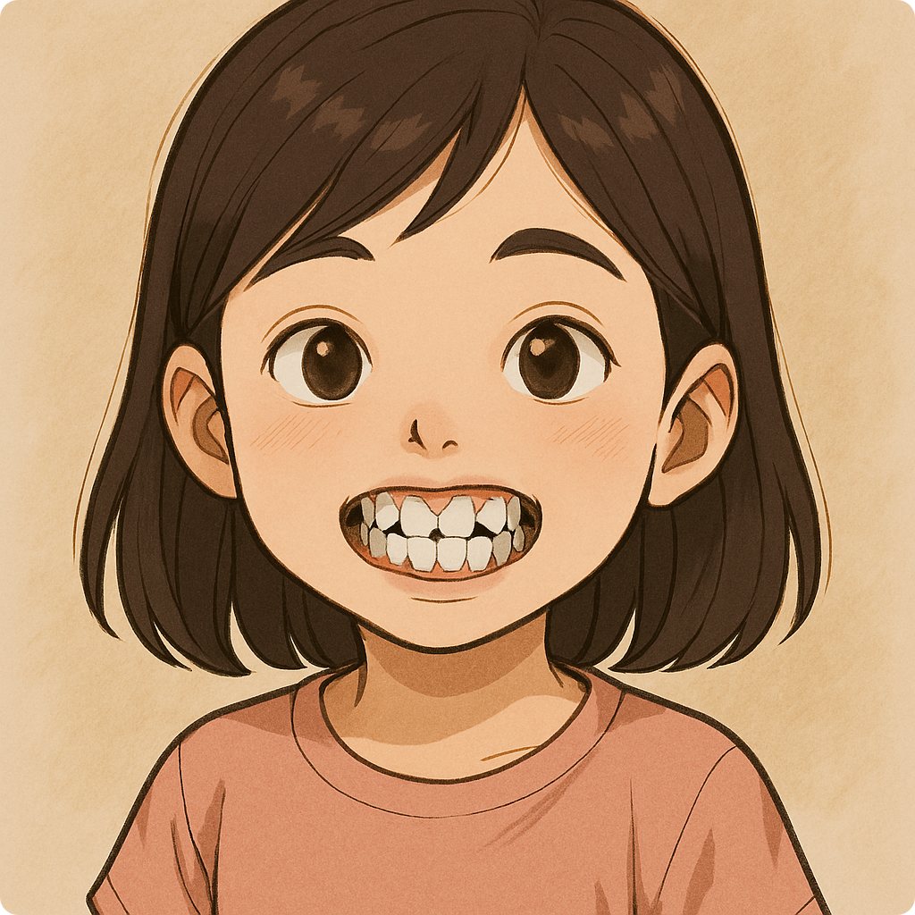 유치 빠진 후 영구치가 삐뚤게? 예쁘게 자리 잡는 방법 및 교정 시기