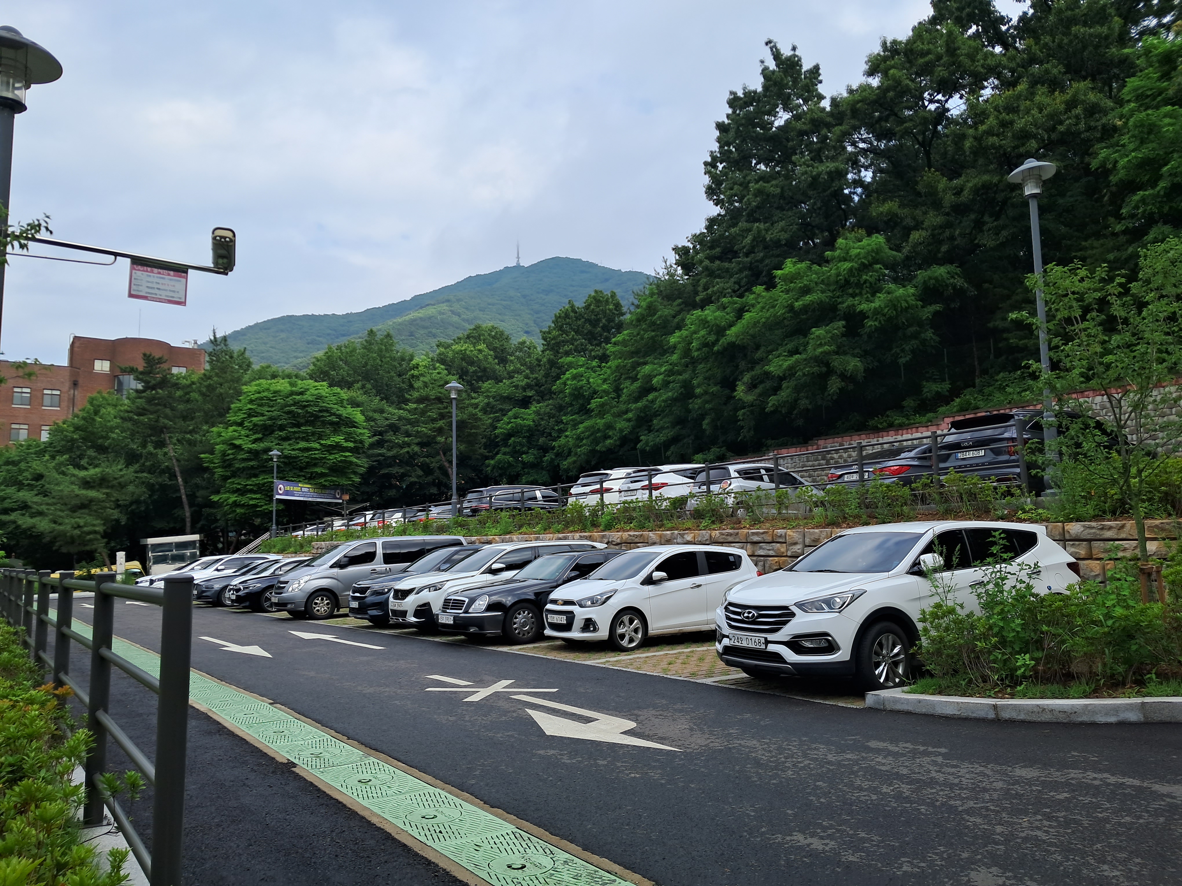 인천계양산 무료주차장