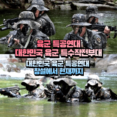 대한민국 육군 특수임무부대 특공연대 훈련 사진