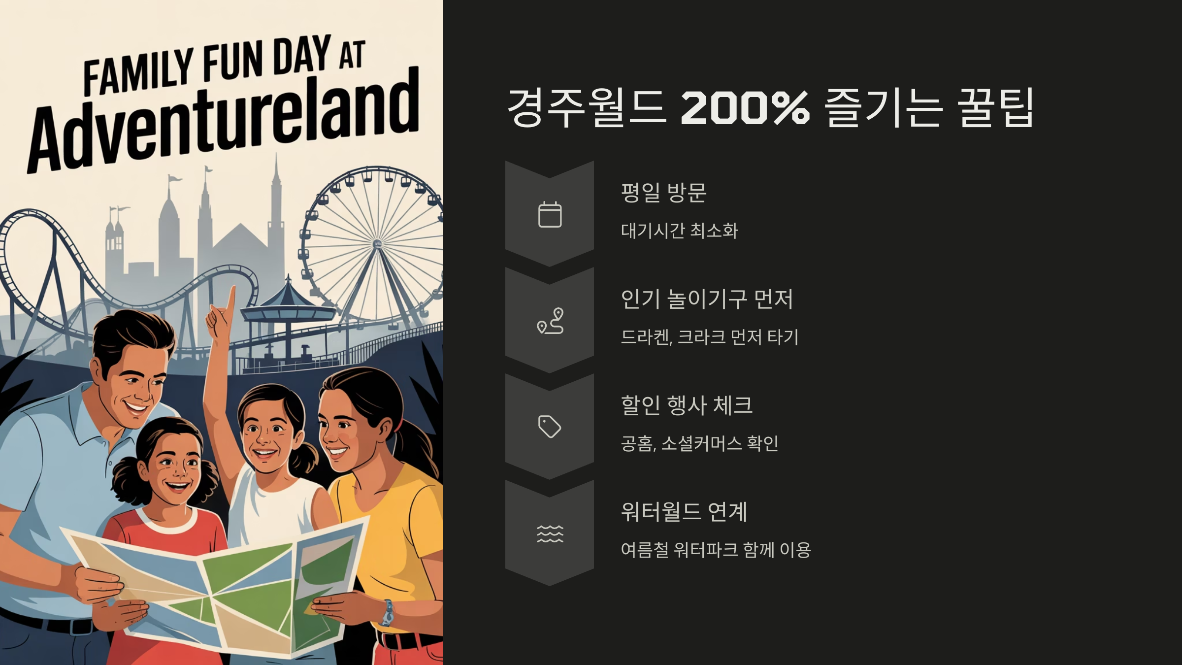 경주월드 200% 즐기는 꿀팁