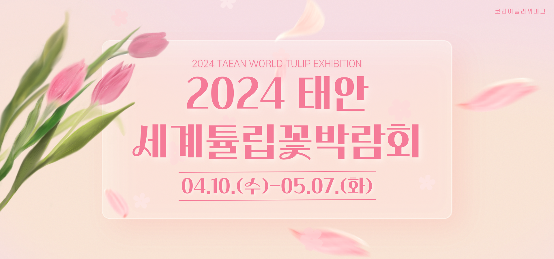 태안 세계튤립꽃박람회