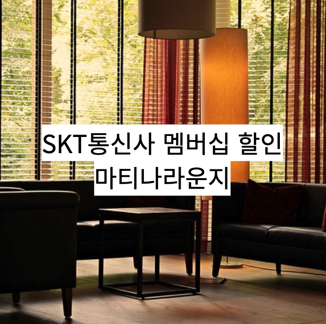  SKT통신사 멤버십 할인 - 인천공항 마티나라운지