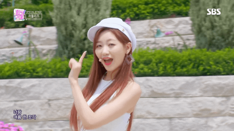  [러블리즈 움짤] 여름 한 조각 음악방송 활동(엠카운트다운/뮤직뱅크/음악중심/인기가요)