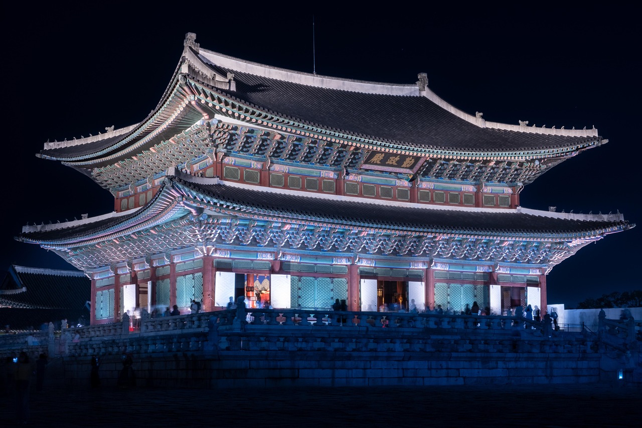 경복궁 야경 관련 사진