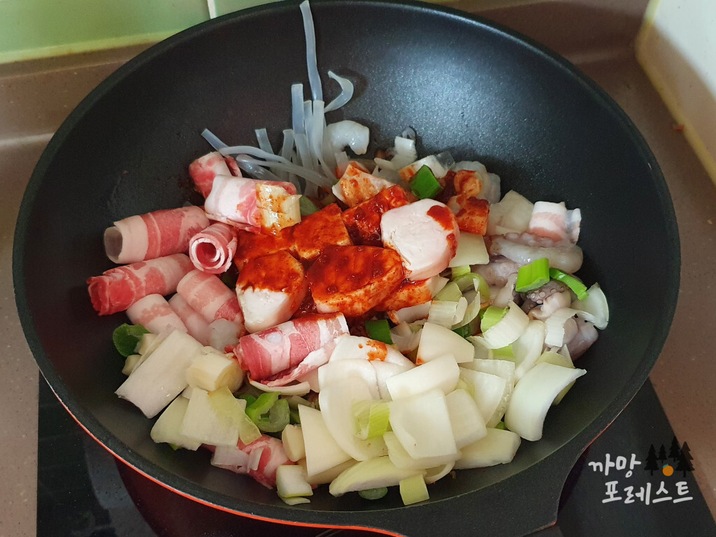 낙곱새 끓이기