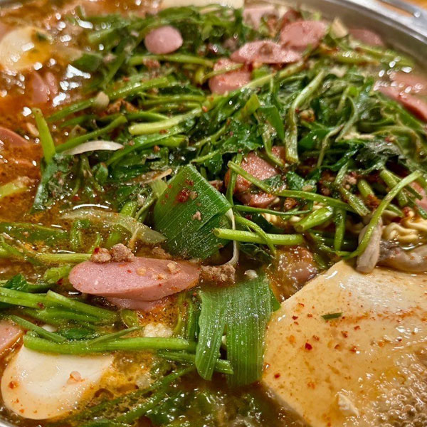 미나리부대찌개