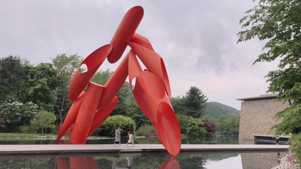 뮤지엄 산 자연과 뮤지엄의 조화가 너무 멋지다.