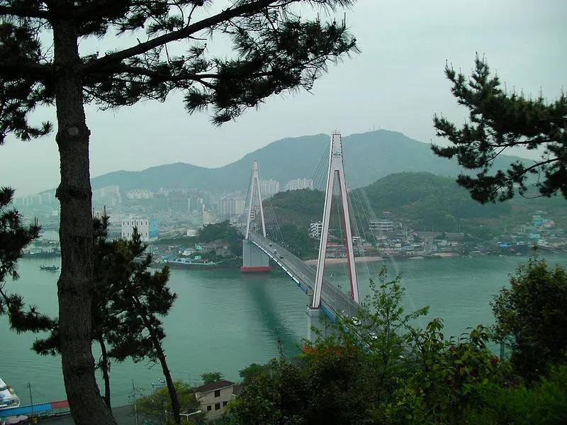 여수 돌산대교 야경 명소 BEST3 야경 명소 주차장 위치_3