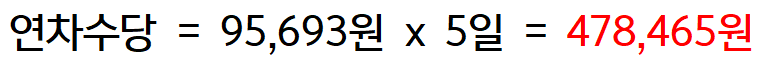 연차수당2