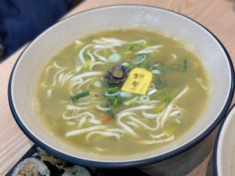 배말 보말 칼국수 김밥