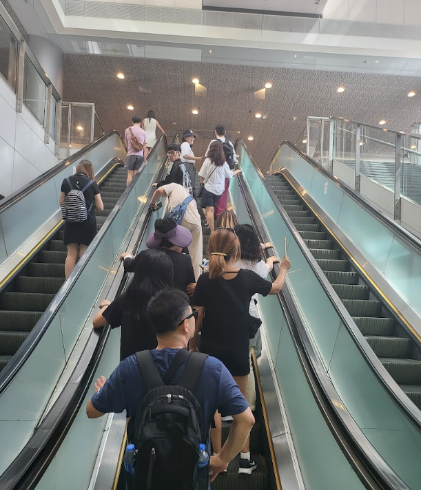 해외 홍콩 여행 2박 3일 센트럴 스타 페리호 탑승 하러 도보 이동