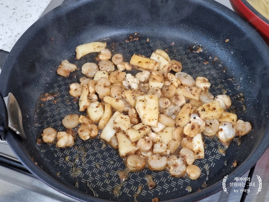 바질 파스타 만들기 바질페스토 파스타 만들기 링귀니 파스타 36