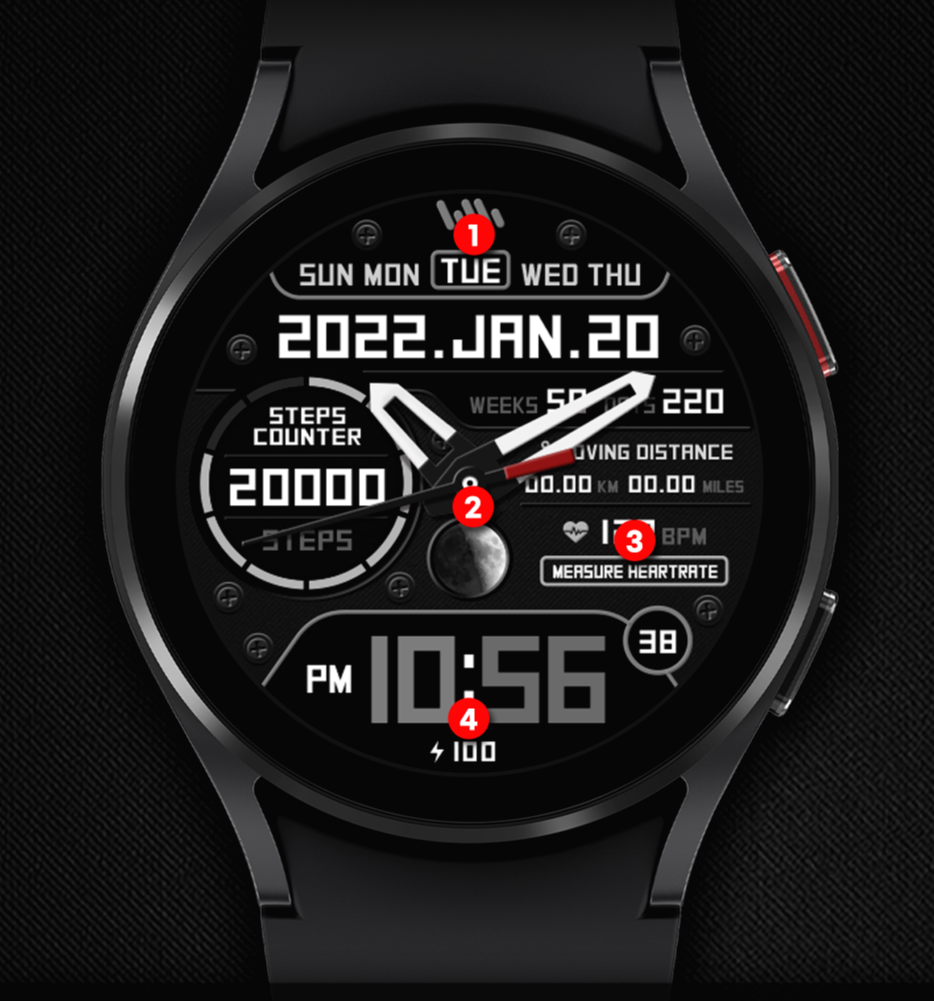 SamWatch AD Xi 2022 Function