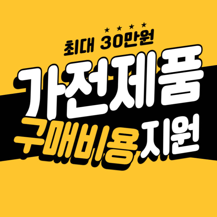 가전제품 구매지원