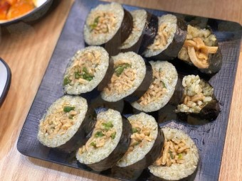 배말 보말 칼국수 김밥