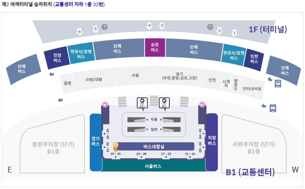 제2터미널-승차위치-이미지