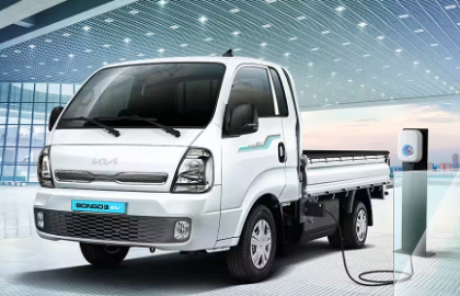 충전 중인 봉고 EV 사진 출처 기아자동차