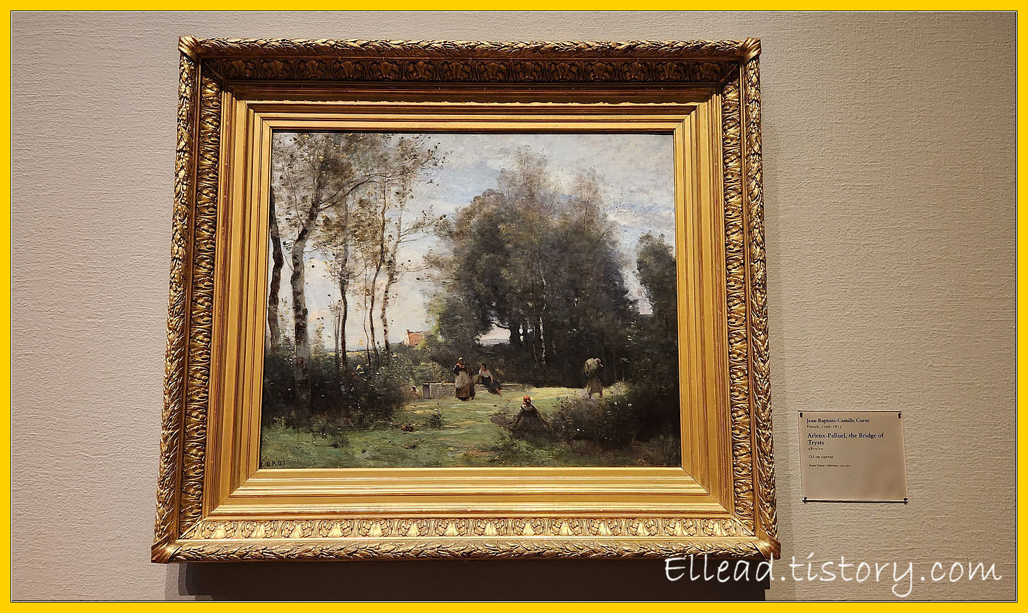 코로 Corot&#44; 시카고 미술관 1