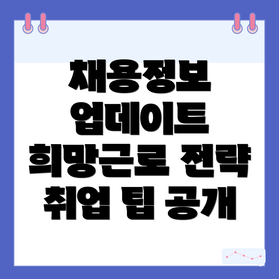 일자리 채용정보