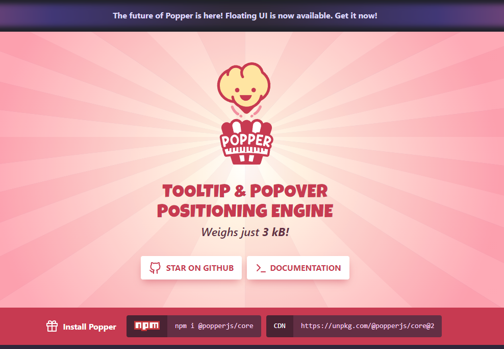 Tippy.js, Popper.js 사용법 tooltip 툴팁 예제