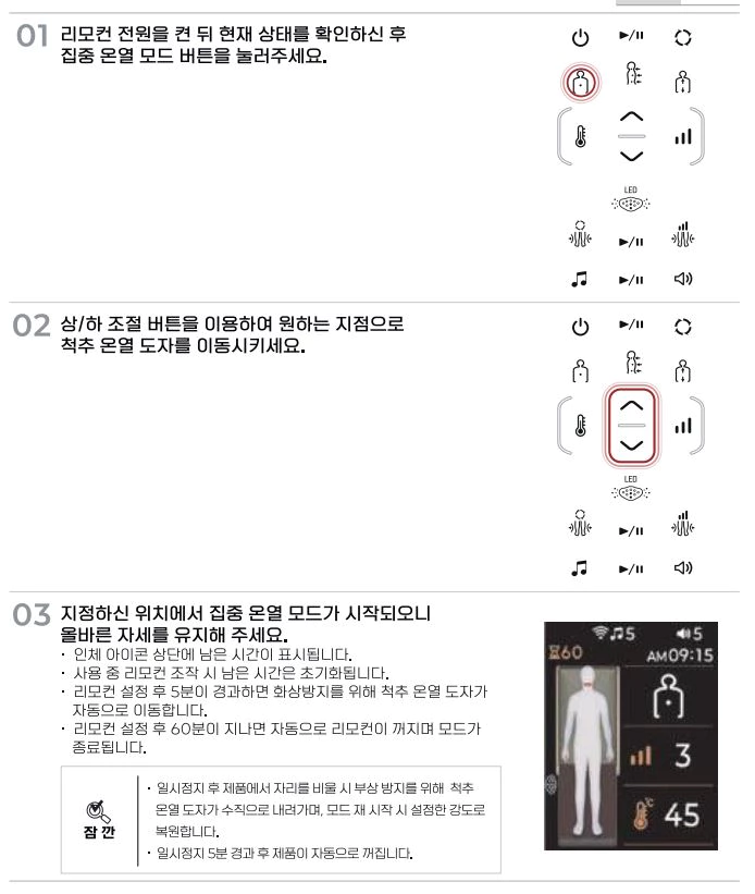 세라젬 사용법