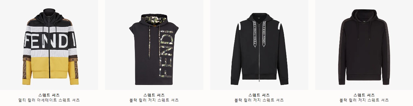  남자 스웨트셔츠 소개입니다.