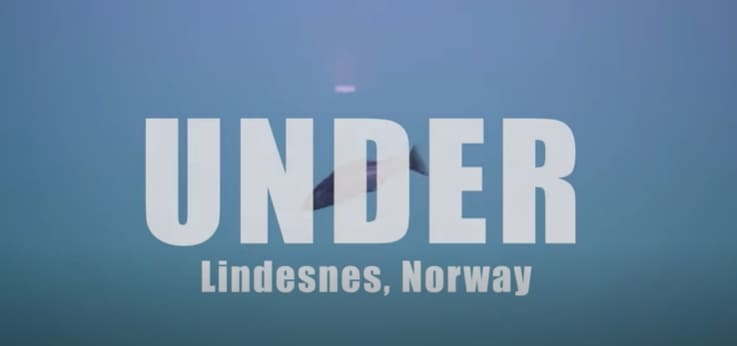 노르웨이 &quot;자연으로 품은&quot; 스뇌헤타(Snøhetta) 수중 레스토랑 VIDEO:The World&#39;s Largest Underwater Restaurant – Under in Lindesnes&#44; Norway