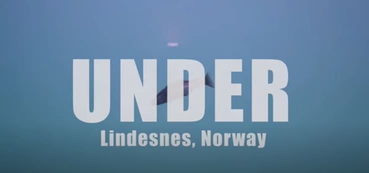  노르웨이 "자연으로 품은" 스뇌헤타(Snøhetta) 수중 레스토랑 VIDEO:The World's Largest Underwater Restaurant – Under in Lindesnes, Norway