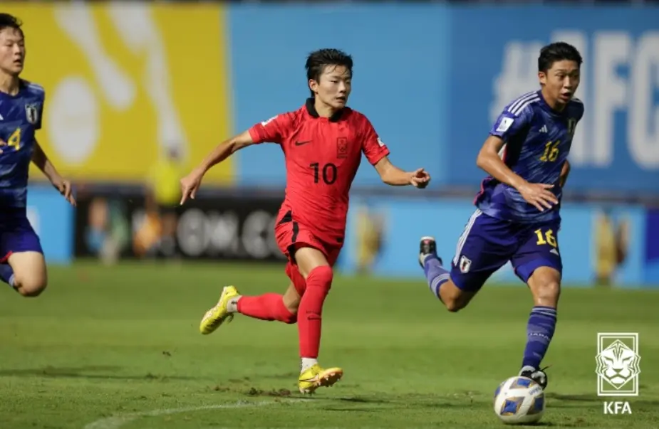 한국-일본-축구경기